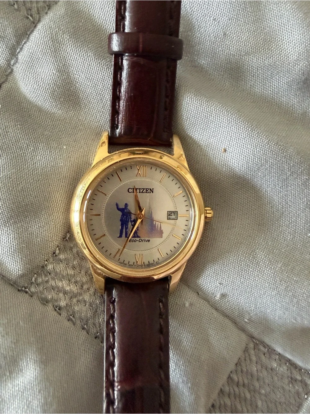 Citizen Eco-Drive Disney Parks Walt Disney & Mickey Mouse Watch 100th No Box